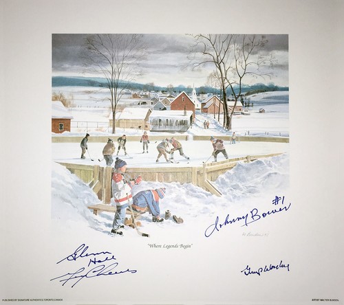 Signed bower cheevers hall - signed, bower,