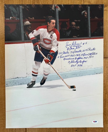 Foto firmata jean beliveau - firmata,