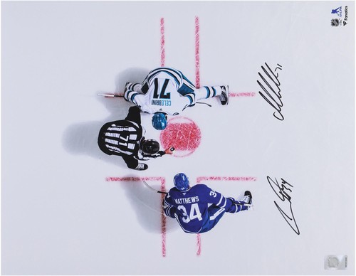 Foto firmata auston matthews - foto,