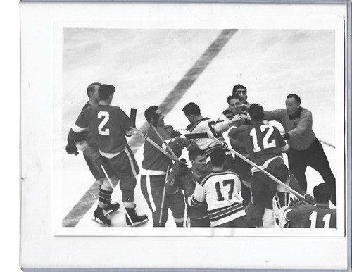Rare 1953 original nhl press - 1953,
