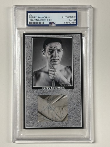 Terry sawchuk autografo - terry,