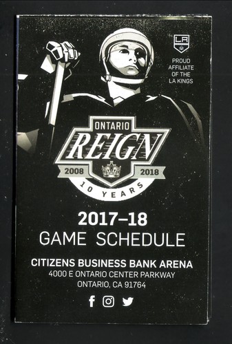 Ontario reign 2017 pocket - ontario,