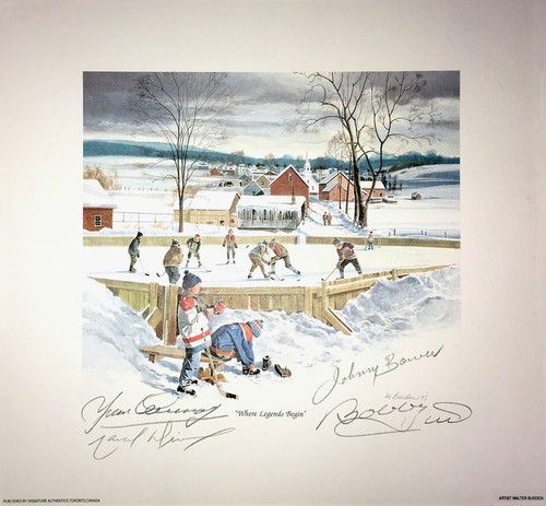 Signed bower hull - hull,, cournoyer