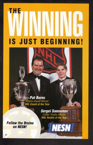 Boston bruins pat burns - boston,