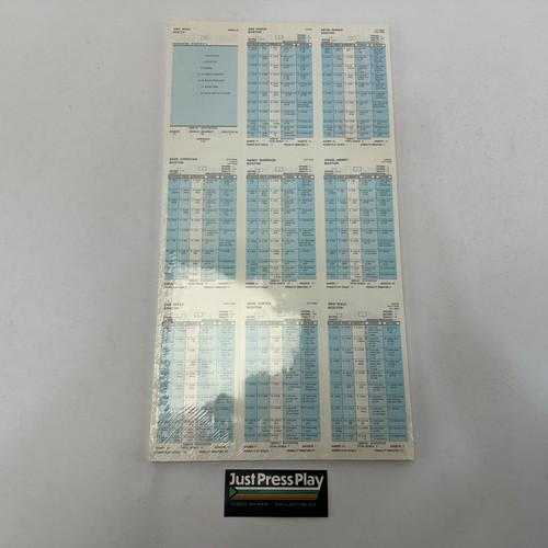 Carte giocatore strat matic - carte, strat-o-matic