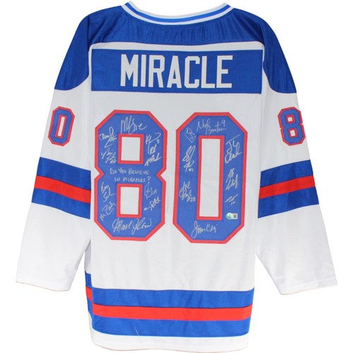Maglia bianca firmata 1980 - , usa