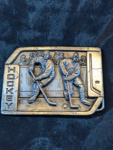 Fibbia cintura vintage hockey - fibbia,
