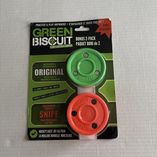 Green biscuit hockey - biscuit, 2