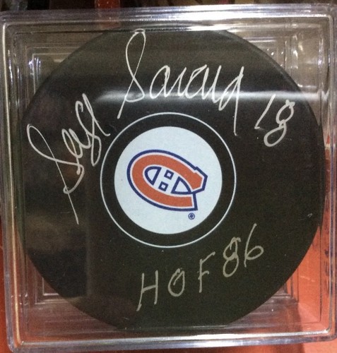 Serge savard autografo - serge,