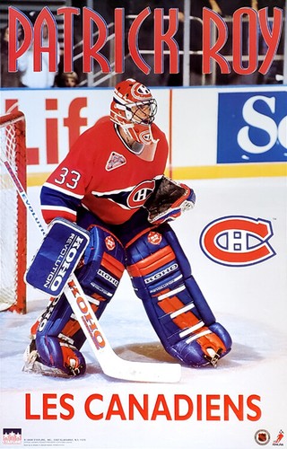 Poster patrick roy montreal - patrick,